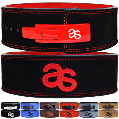 Aaylans Red Weightlifting Lever Belt
