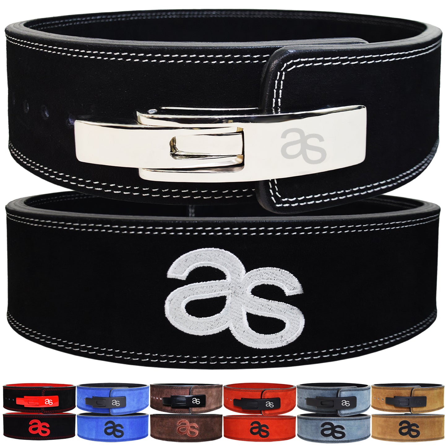 Aaylans Black Weightlifting Lever Belt