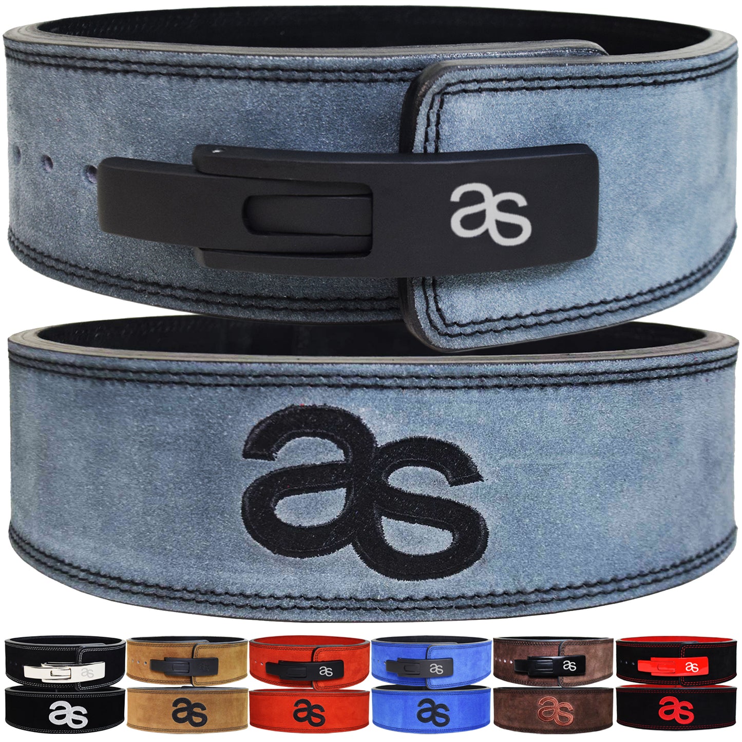 Aaylans Grey Weightlifting Lever Belt
