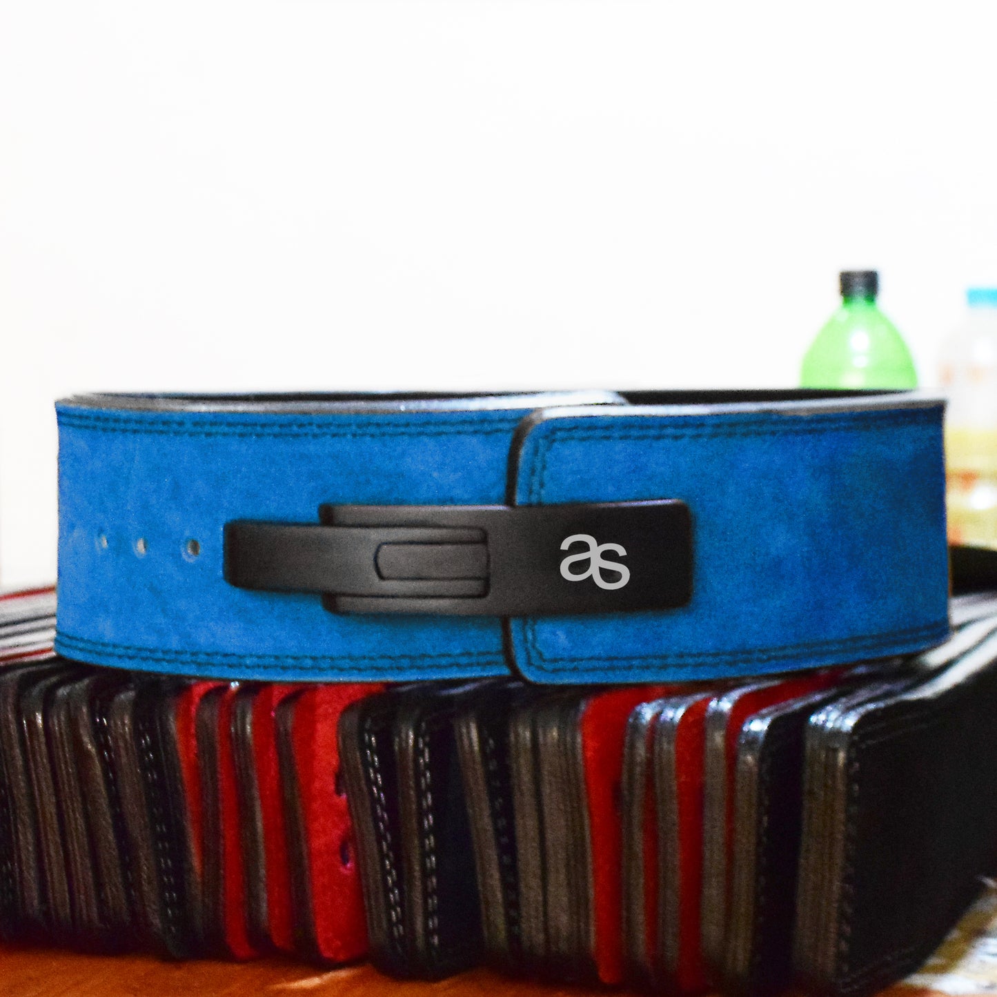 Aaylans Blue Weightlifting Lever Belt