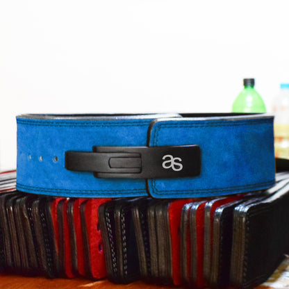 Aaylans Blue Weightlifting Lever Belt