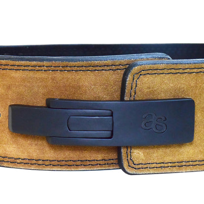 Aaylans Brown Weightlifting Lever Belt