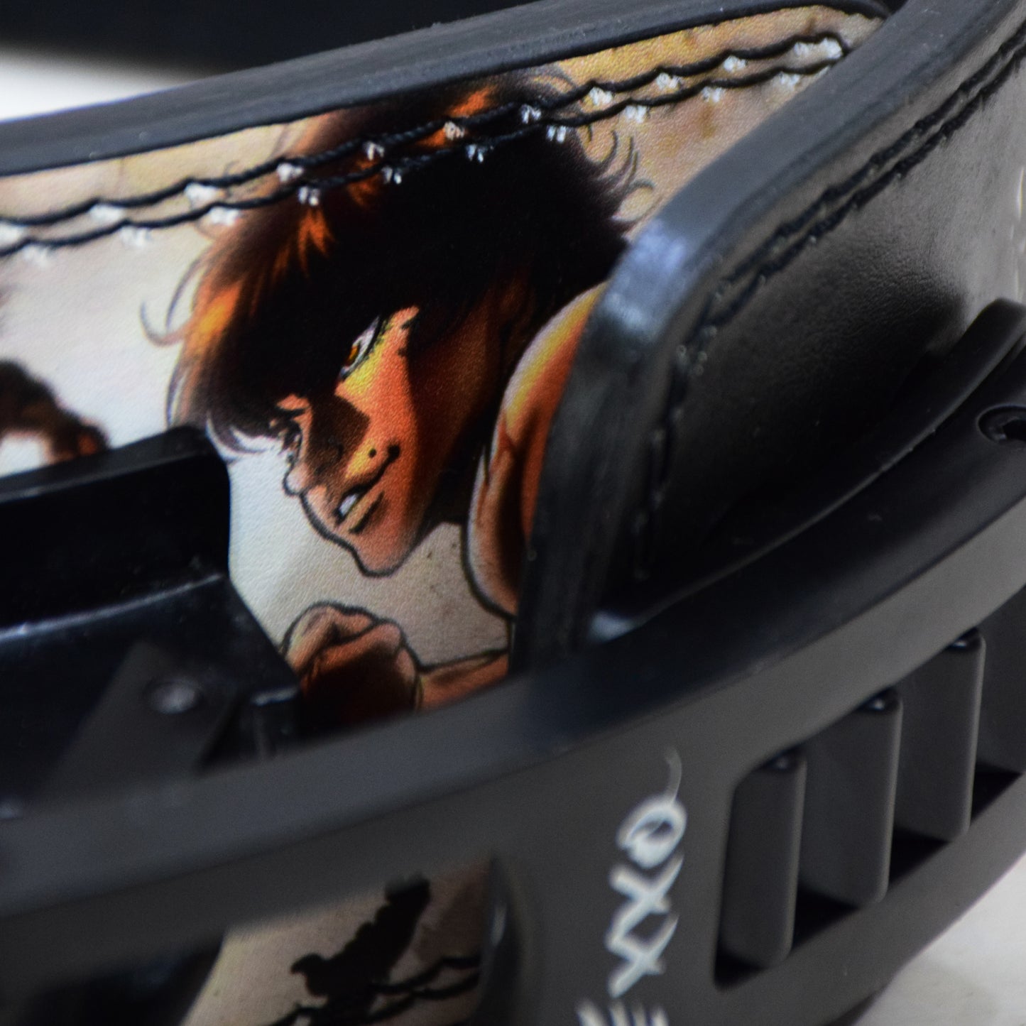 Anime Lever Gym Belt - 10MM Heavy Duty Baki Hanma Themed Weightlifting Gym Belt for Squats, Deadlifts, Back Support During Heavy Lifting