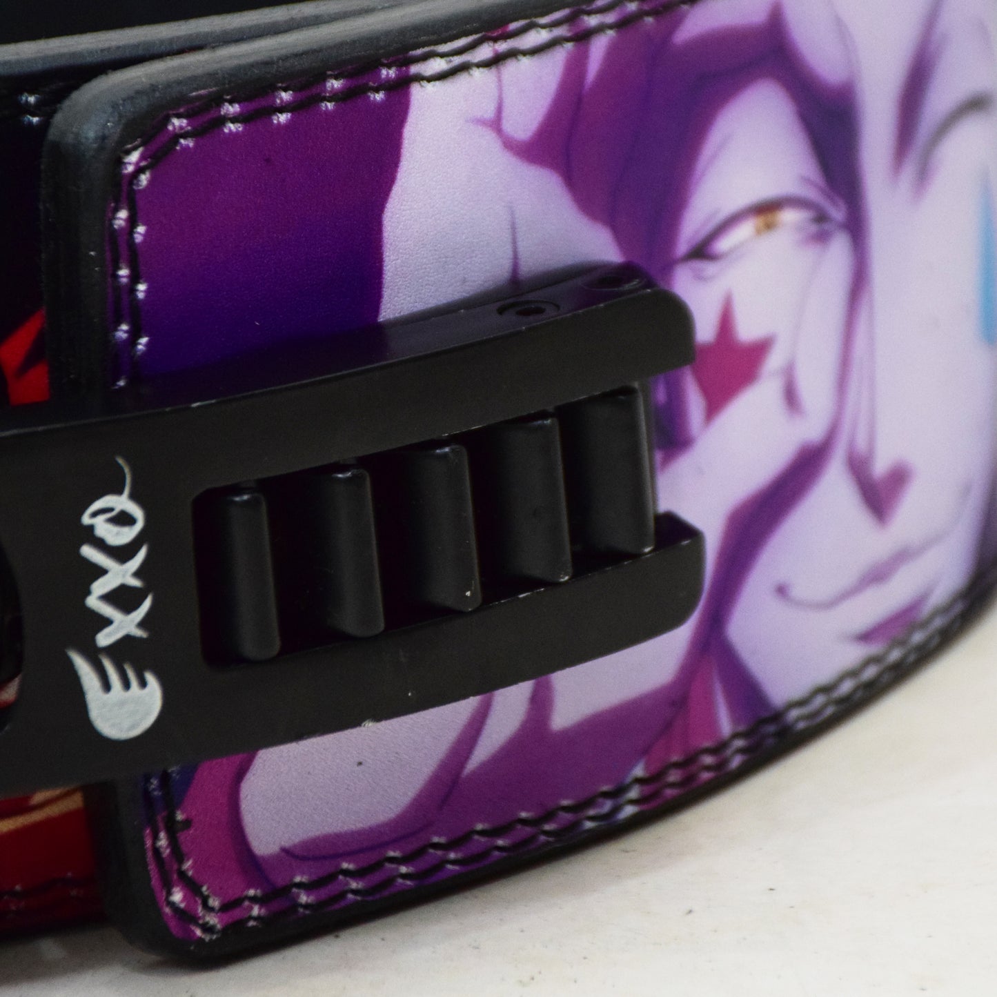 Anime Powerlifting Lever Belt - 10MM Heavy Duty Killua Themed Weightlifting Gym Belt for Squats, Deadlifts, Back Support During Heavy Lifting