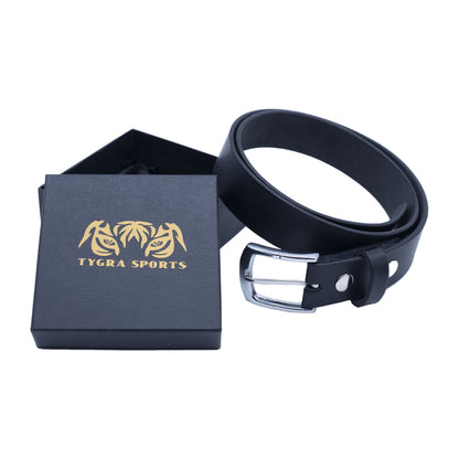 Set of 3 – 2 Wallets + 1 Genuine Leather Belt – Biker Gift Set