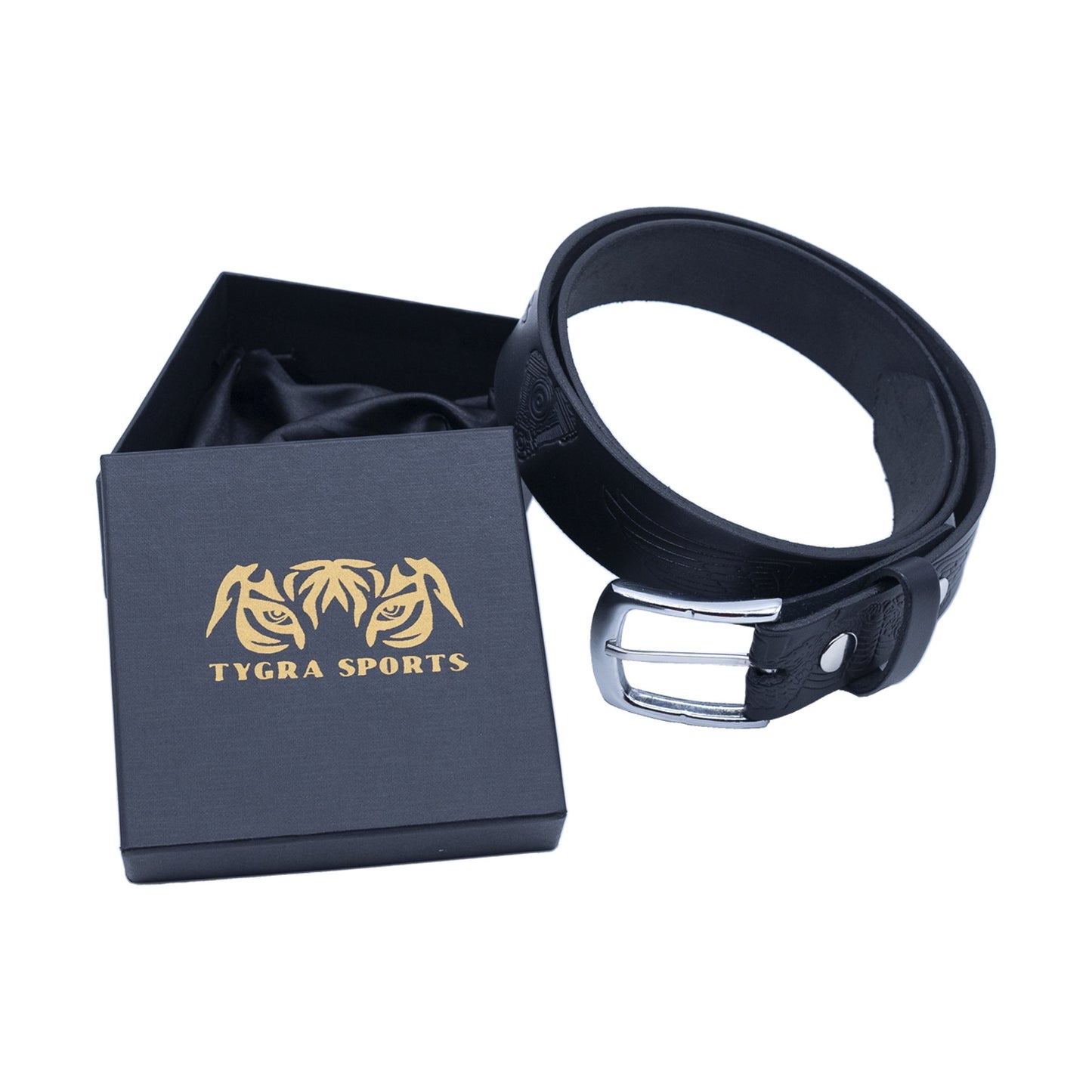 Set of 3 – 2 Wallets + 1 Genuine Leather Belt – Biker Gift Set