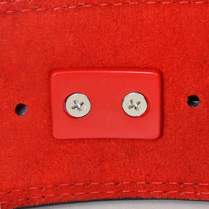 Aaylans Red Weightlifting Lever Belt