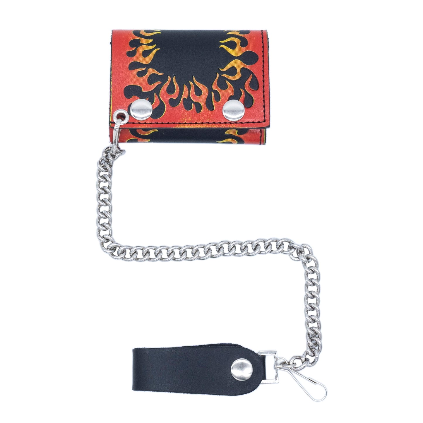 Set of 3 – 2 Wallets + 1 Genuine Leather Belt – Biker Gift Set