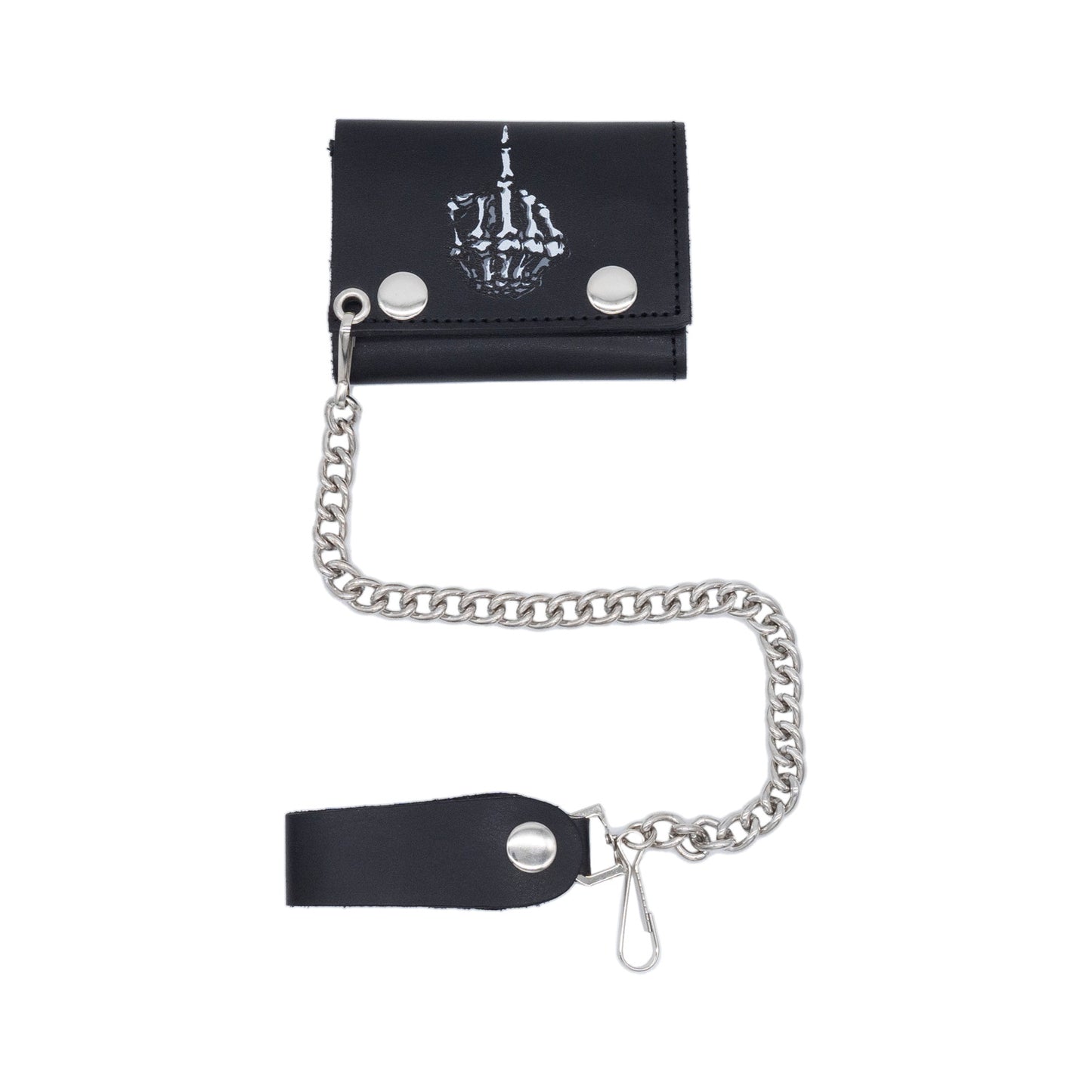 Set of 3 – 2 Wallets + 1 Genuine Leather Belt – Biker Gift Set