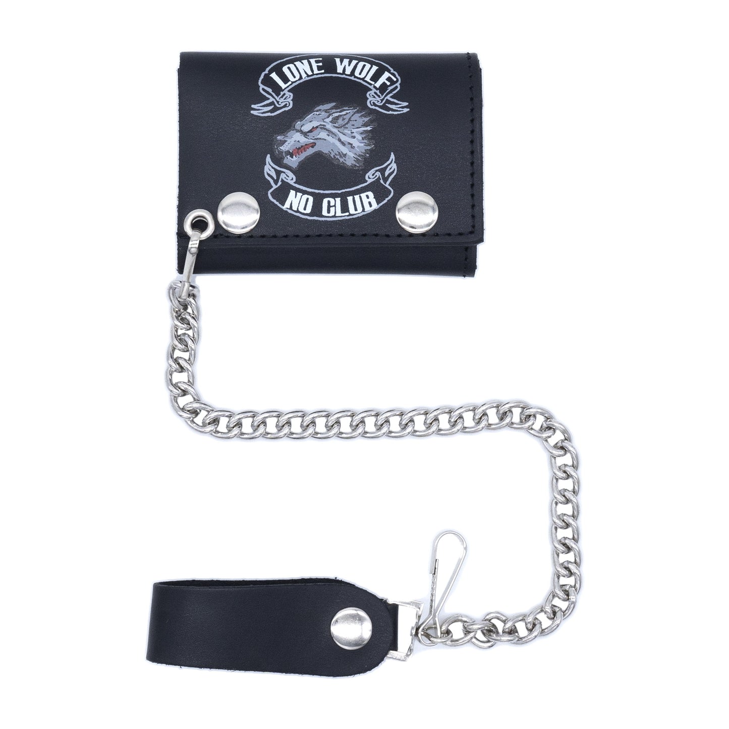 Set of 3 – 2 Wallets + 1 Genuine Leather Belt – Biker Gift Set