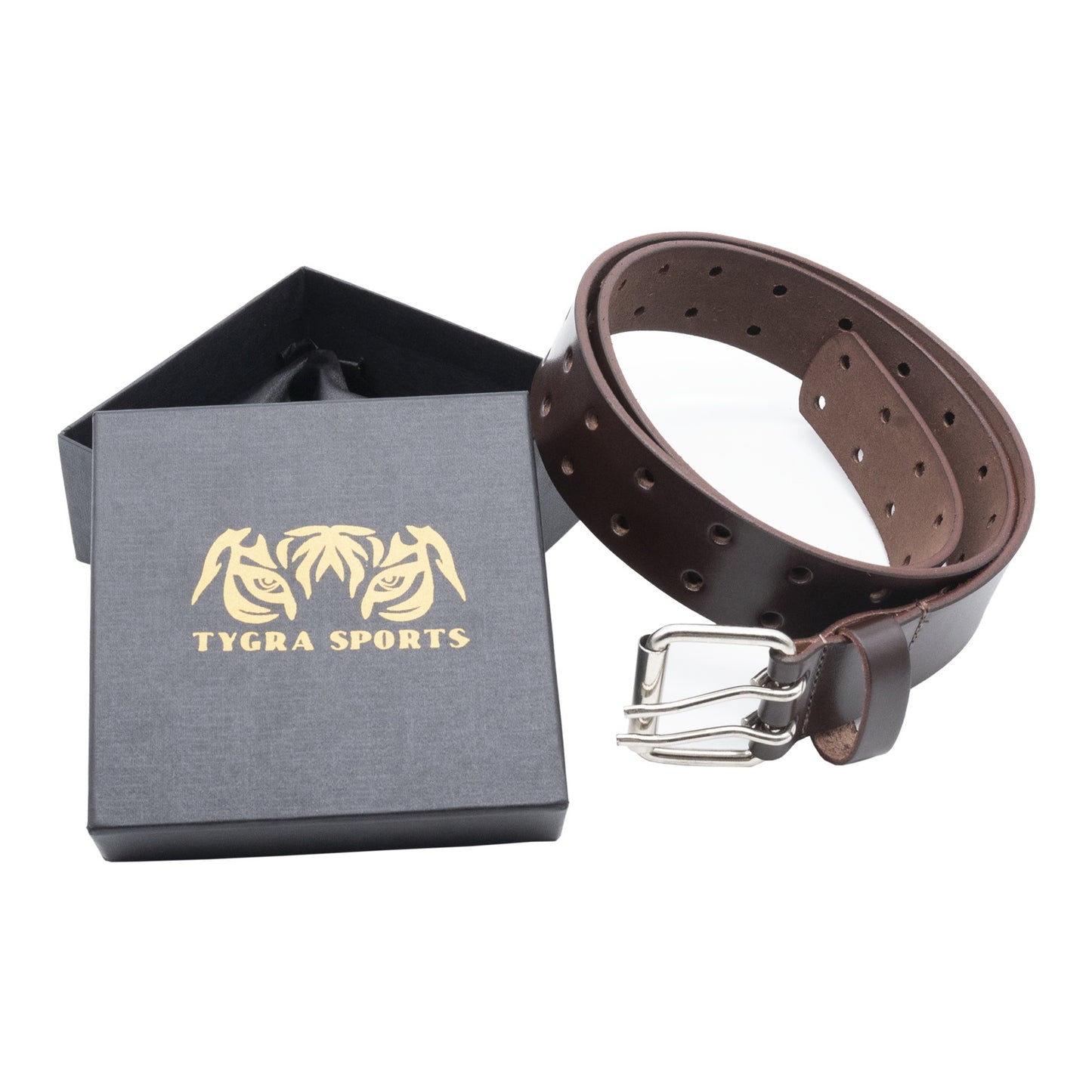 Set of 3 – 2 Wallets + 1 Genuine Leather Belt – Biker Gift Set