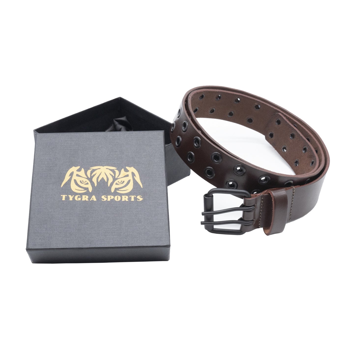 Set of 3 – 2 Wallets + 1 Genuine Leather Belt – Biker Gift Set