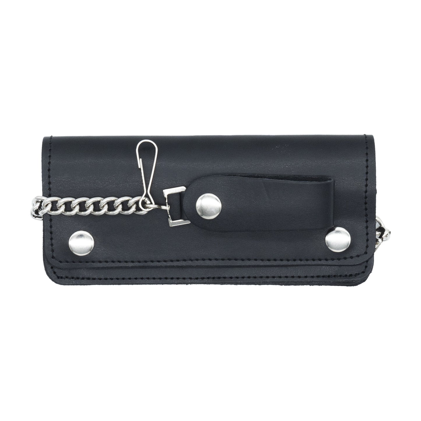 Set of 3 – 2 Wallets + 1 Genuine Leather Belt – Biker Gift Set