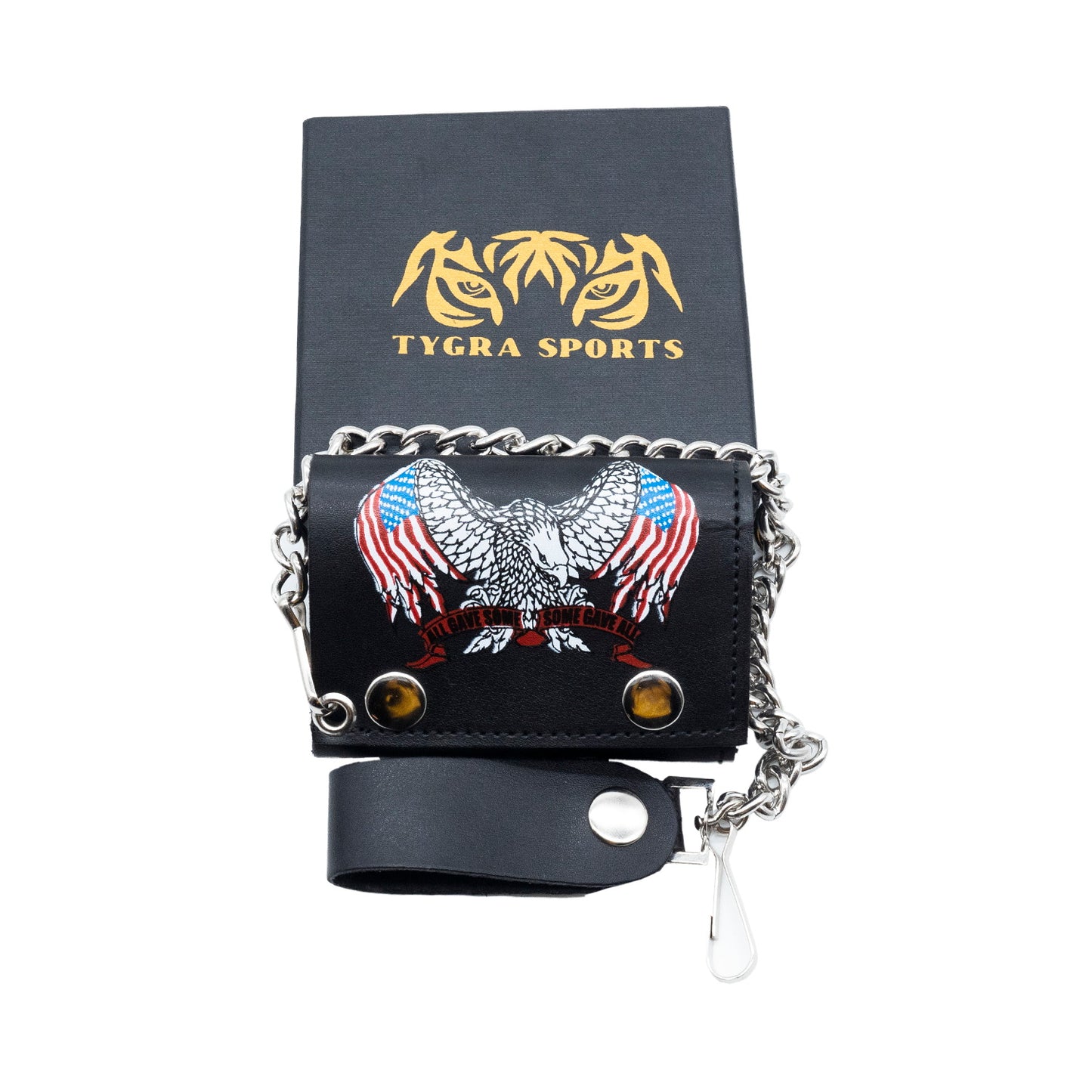 Set of 3 – 2 Wallets + 1 Genuine Leather Belt – Biker Gift Set