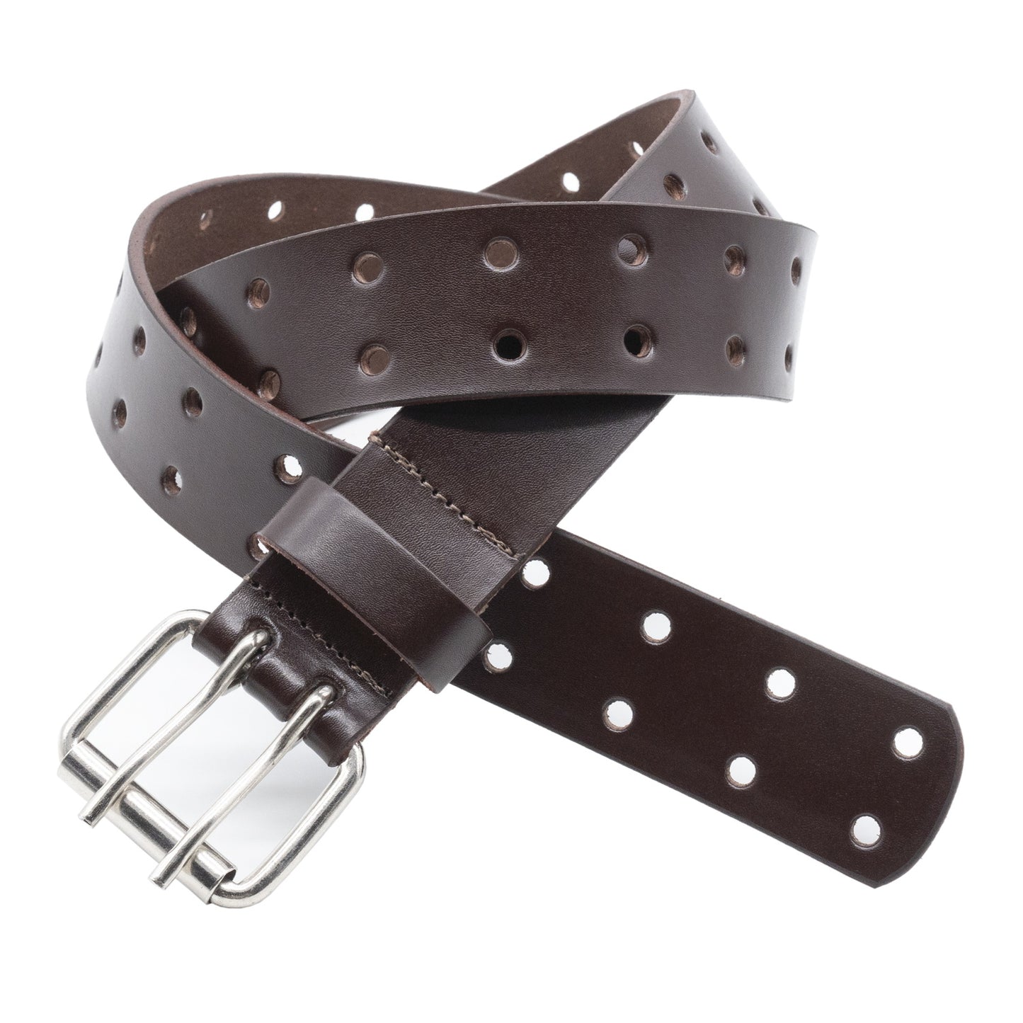 Set of 3 – 2 Wallets + 1 Genuine Leather Belt – Biker Gift Set