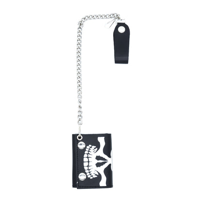 Set of 3 – 2 Wallets + 1 Genuine Leather Belt – Biker Gift Set