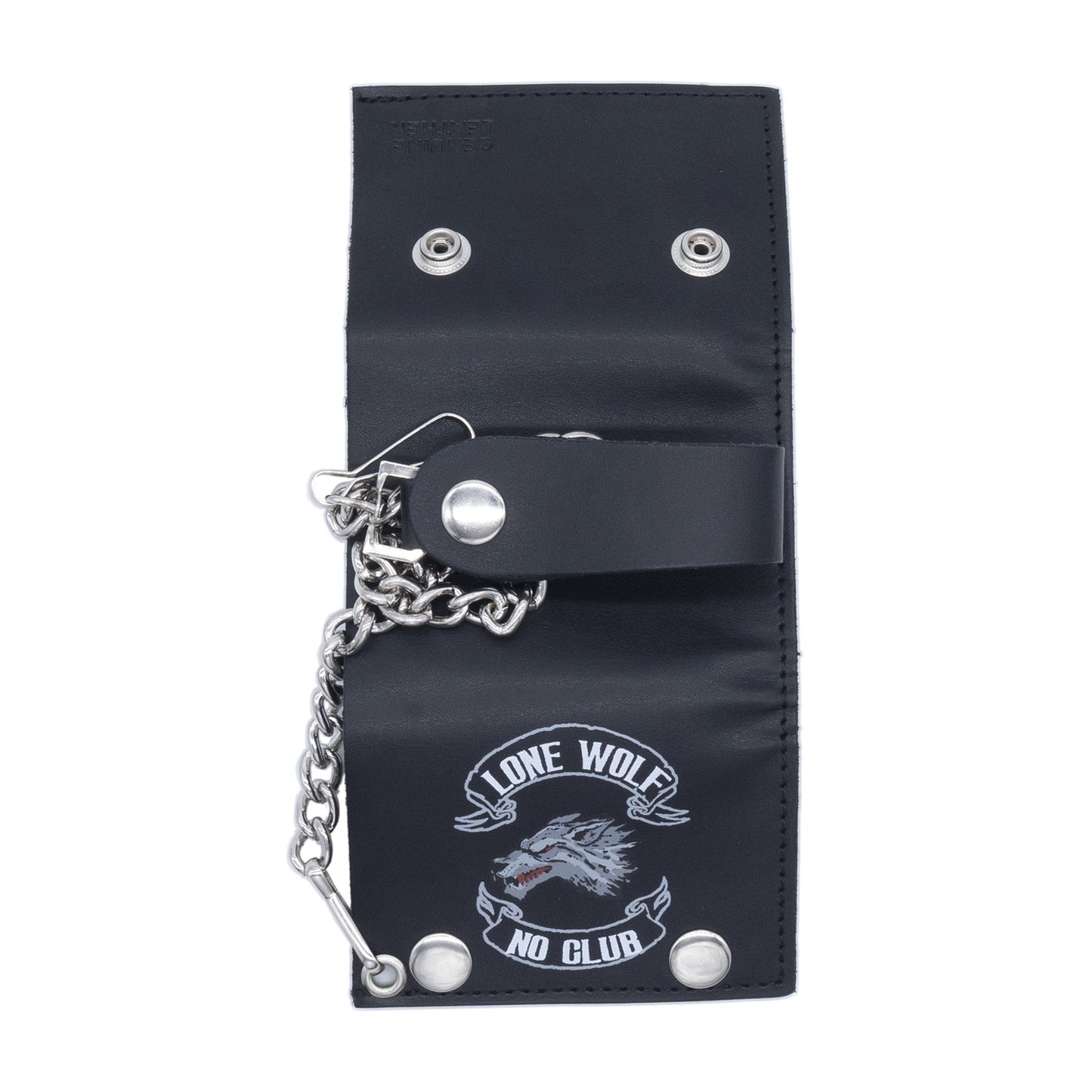 Set of 3 – 2 Wallets + 1 Genuine Leather Belt – Biker Gift Set