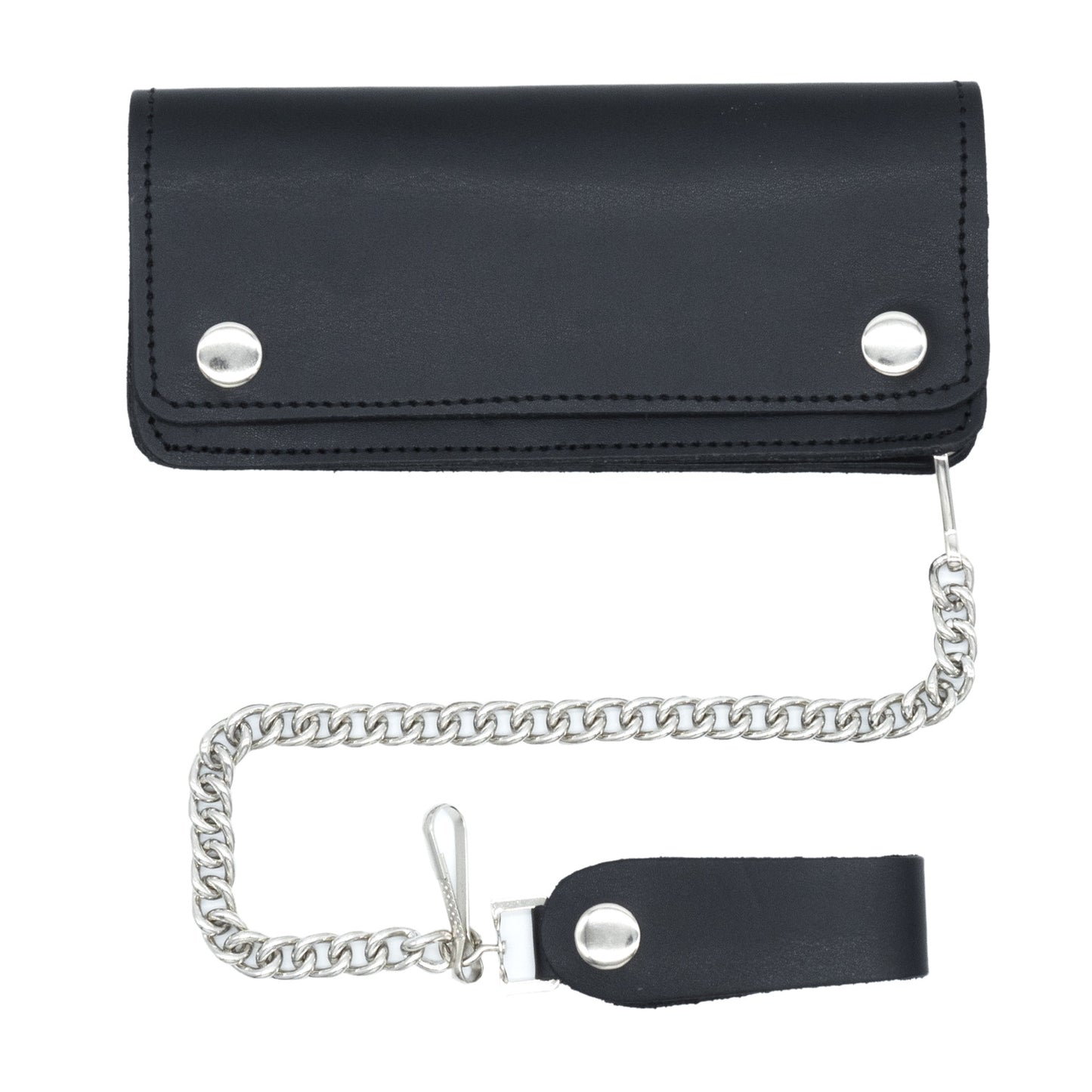 Set of 3 – 2 Wallets + 1 Genuine Leather Belt – Biker Gift Set