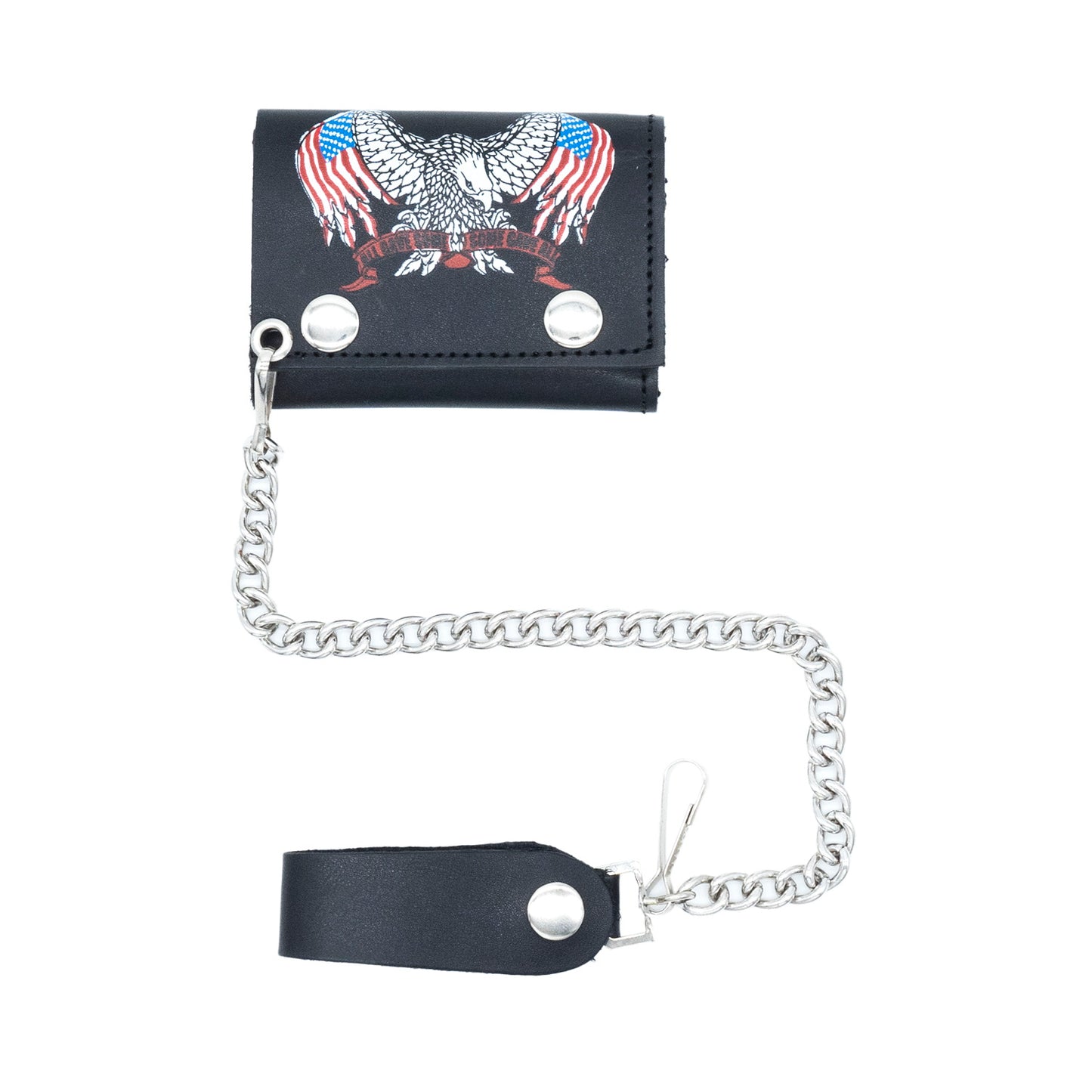 Set of 3 – 2 Wallets + 1 Genuine Leather Belt – Biker Gift Set